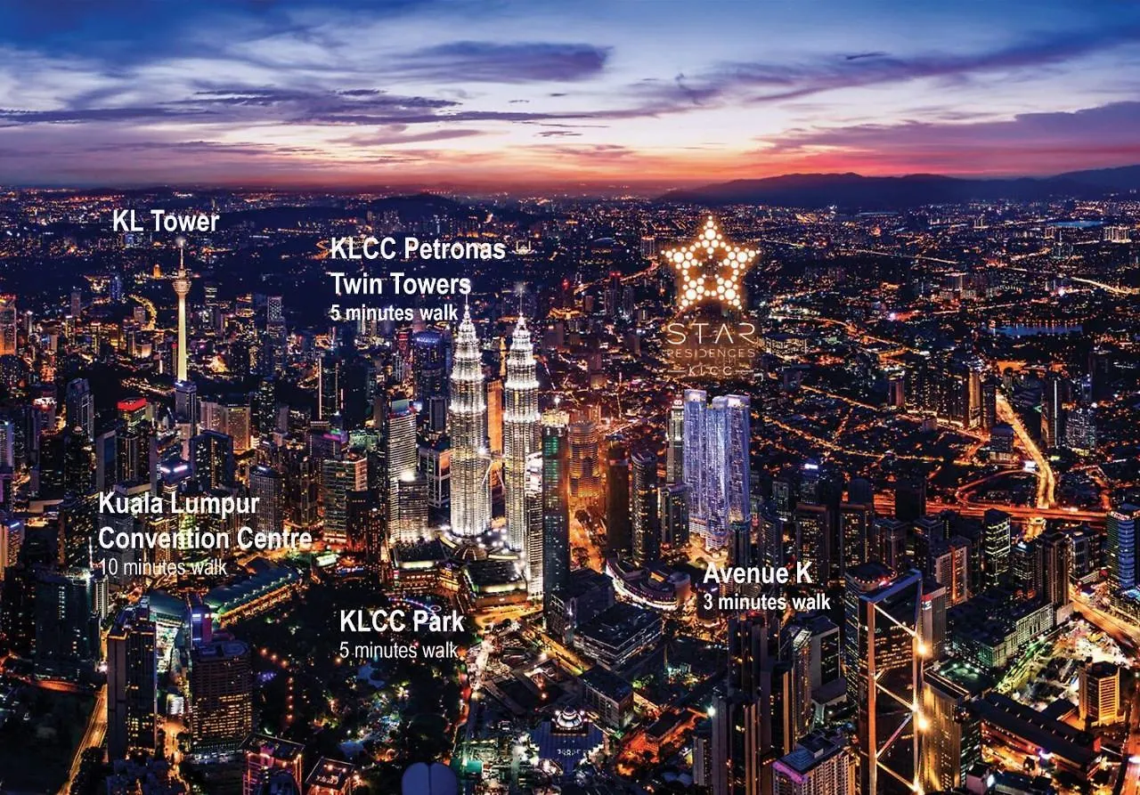 Lägenhet Sl Suites Klcc Residences Kuala Lumpur Malaysia