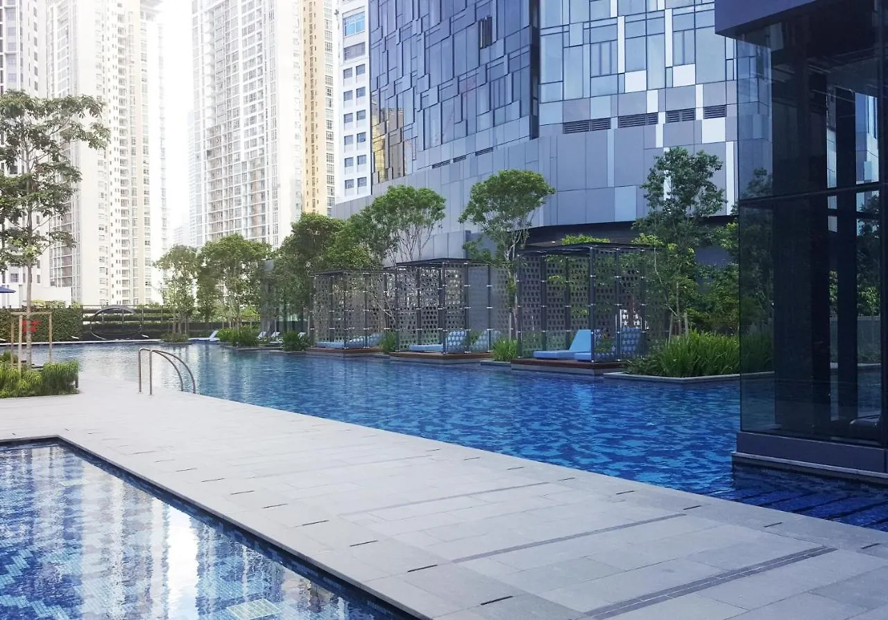Lägenhet Sl Suites Klcc Residences Kuala Lumpur